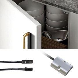 VST Motion Sensor Switch, IR Sensor Switch Door Activated Light Switch for Closet and Under Cabinet Lighting (DC 12/24V 3A)