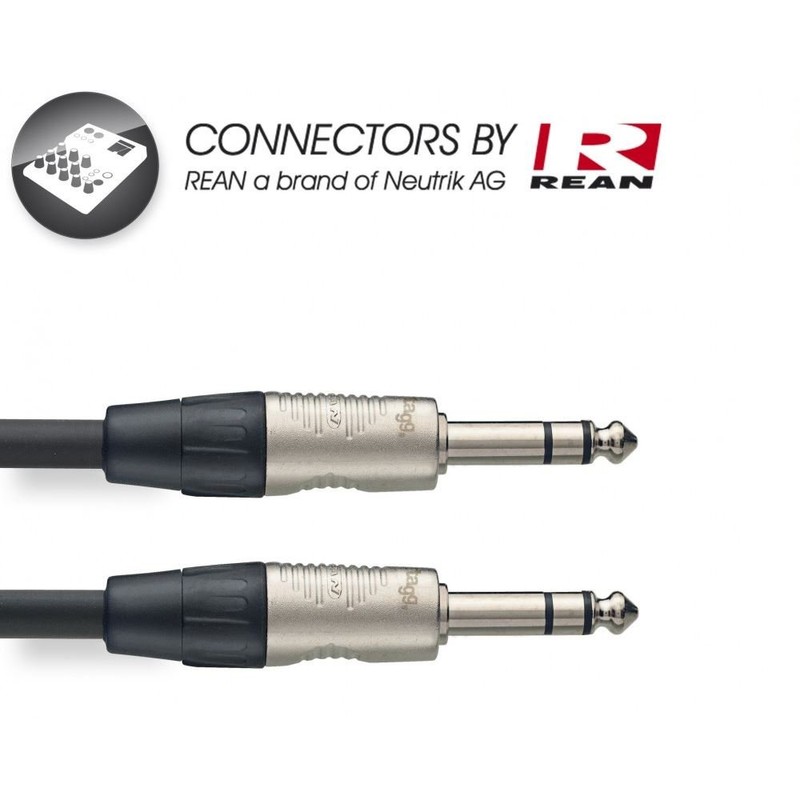 Stagg NAC6PSR 6m N-Series Stereo Jack to Stereo Jack Cable