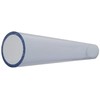 2 Inch Diameter Clear PVC Schedule 40 Pipe [Pipe ID