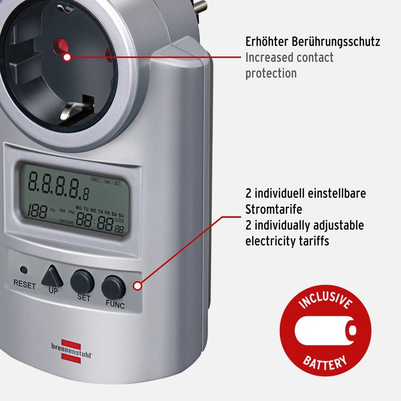 Brennenstuhl Primera-Line energy meter PM 231 E (ammeter with child