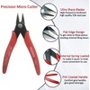YEGEOOE Flush Wire Cutter, 10PACK Precision Diagonal Cutting Pliers Small
