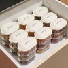 Stackable Plastic Food Storage Containers with Lids,Leakproof Spice Organizer, coffee