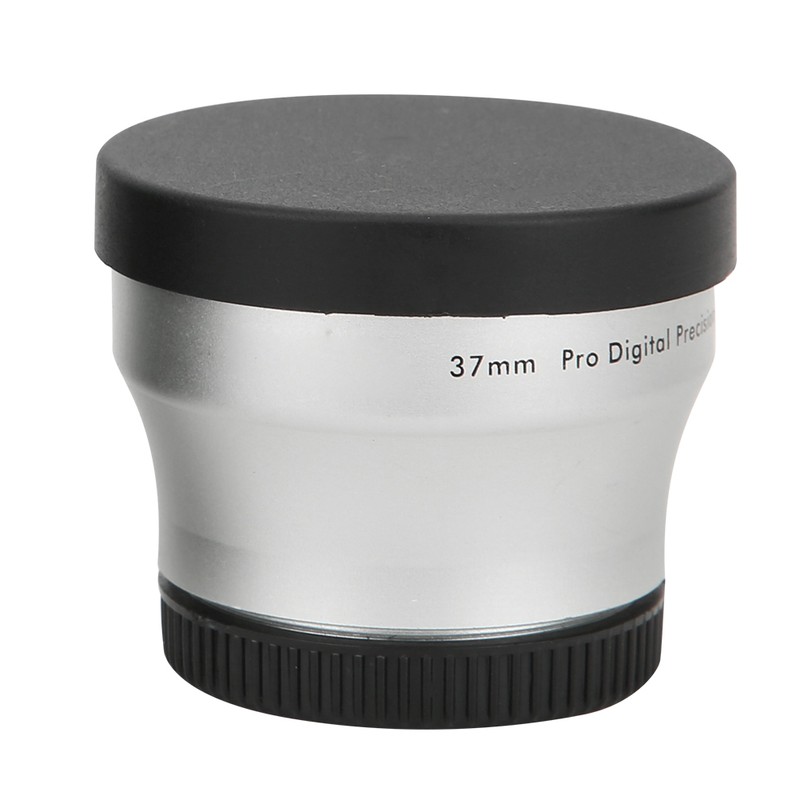37MM 2X Aluminium Alloy Magnification Converter Lens for 37MM Diameter