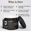 YEALIR Leave In Conditioner for Men, Frizz Control Hair Moisturizer,