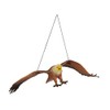Ravensden Hanging Eagle Flying Rubber Figure - 28cm (2 colours,