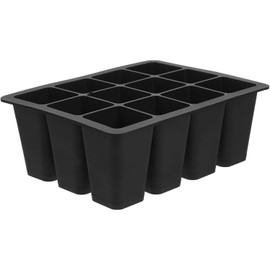 Totority Bandeja para Semilleros Reutilizable de Silicona con Huecos Germinación Suave para Plantas Huertos Caseros y Jardinería Interiores y Exteriores Tray para Cultivo de Verduras