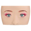 Makeup Practice Face Board 3D Realistic Eye Painting Practice Plastic