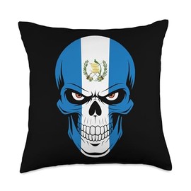 Chapin Guatamela Flag Roots Heritage Guatemalan Throw Pillow
