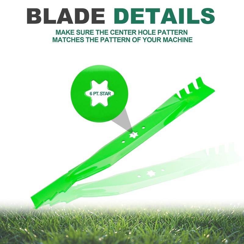 JSXDNWYJ 942-04308-X 942-0616 742-0616 942-04126 Mower Mulching Blades, Compatible with