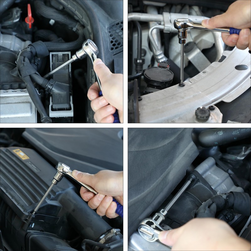 Bates- Extra Long Torx Bit Socket Set, 7 Pieces, 3/8"