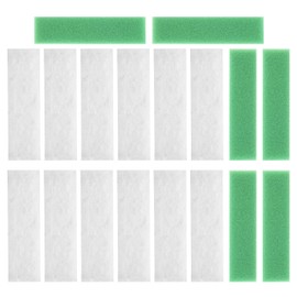 LTWHOME Replacement Coarse Filter Sponges and Filter Pads for All Pond Solutions FW-29 Nano Tank (Pack of 18)