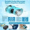 1000X Pocket Microscope for Kids - 4K 2.0" Screen, Digital