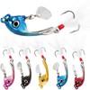Sougayilang Jigs Fishing Lures Sinking Metal Spinner Bait Micro Jigging