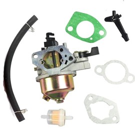 BXParts Carburetor carb compatible with 346CC 11HP 420CC 14HP Predator OHV Engine GO Kart with Gaskets Fuel Filter Spark Plug Kit