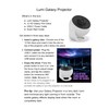 Lumi Galaxy Projector – Star Projector Galaxy Light with 12