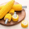 12PCS Corn on The Cob Skewers, Stainless Steel Sweetcorn Holders