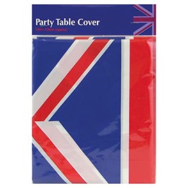 Union Jack Theme Party Plastic Tablecloth Table Cover 120x180 King's Coronation