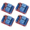 AEDIKO 4pcs Relay Module 24V Relay Board 2 Channel with