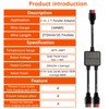 KarlKers Anderson Y Parallel Combiner Cable with Reverse Current Protection