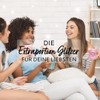 glitzertassen.de® Favourite Friend Mug with Glitter Gift Idea (Rose Purple)
