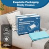 MILDPLUS 100 Count Disposable Bed Pads 30''X36'', Super Absorbent Underpads