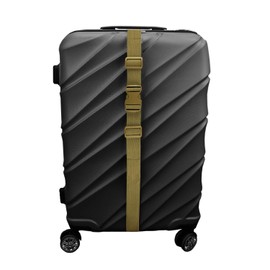 MAGARROW 1.5" Utility Straps with Buckle Adjustable, 4-Pack (Tan, 9.5 feet Long)