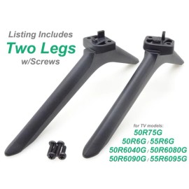 Hisense New Hisense 50R6G 50R7G5 50R75G 50R6040G 50R6080G 55R6095G Stand Legs w/Screws