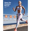DEMICEA Open Ear Sport Headphones, Wireless Bone Conduction Earphones, Built-in