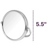 Model's Choice Two-Sided Tabletop Makeup Mirror - Makeup Mirror with