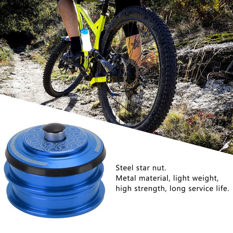 44mm Bicycle Headset Double Bearings Mountain Bike Front Fork Stem
