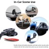 dose not apply Double Sided Adhesive Pads.Sticky Dash Cam Mounting