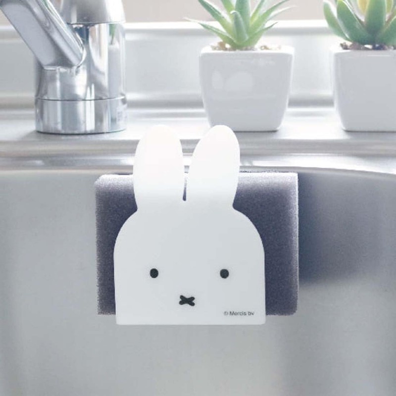 Okato Miffy Magnetic Sponge Holder Width 3.0 x Height 3.9