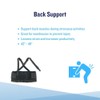 PSBM Standard Elastic Back Support Belt, Black, 2X-Large - MS87514
