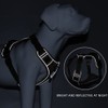 SEVENPENCE Dog Harness No Pull Pet Vest Harness with 2