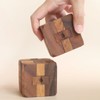 Hidden Passage: Wooden 3D Mechanical Puzzle for Adults – Brain