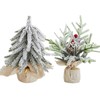 Desktop Xmas Tree Small Simulation Tabletop Decorative Xmas Trees for