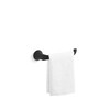 KOHLER 27396-BL Simplice Towel Arm, includes Installation Hardware, Matte Black