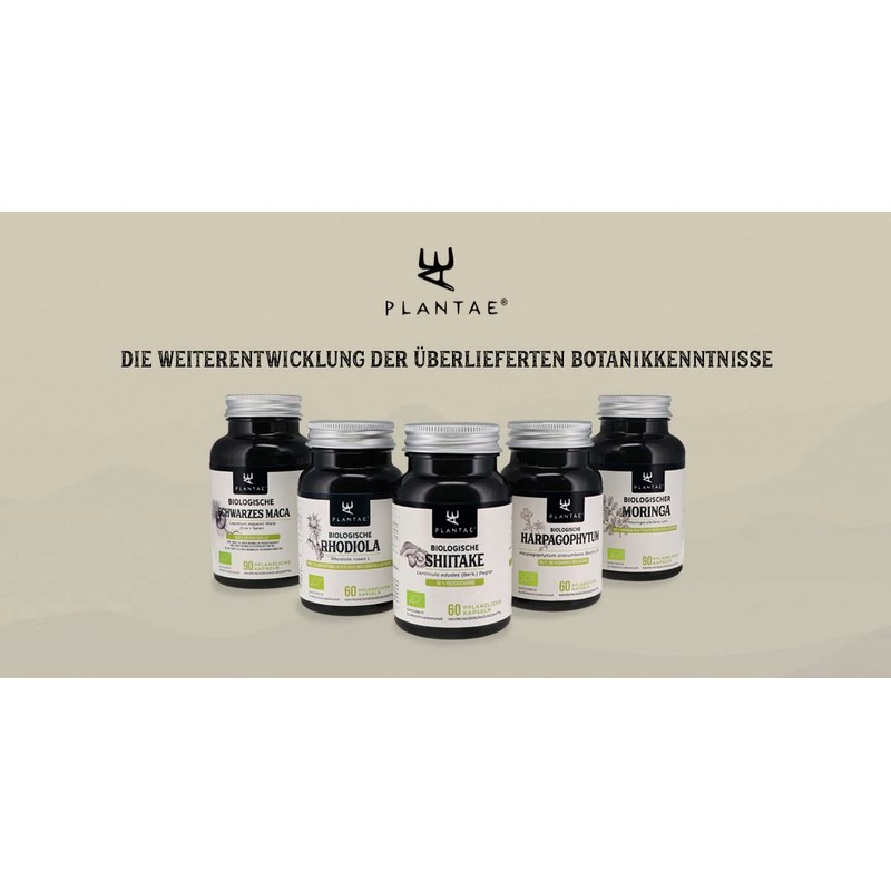 ASHWAGANDHA Organic KSM-66® * Plantae® * 60 Vegetable Capsules *