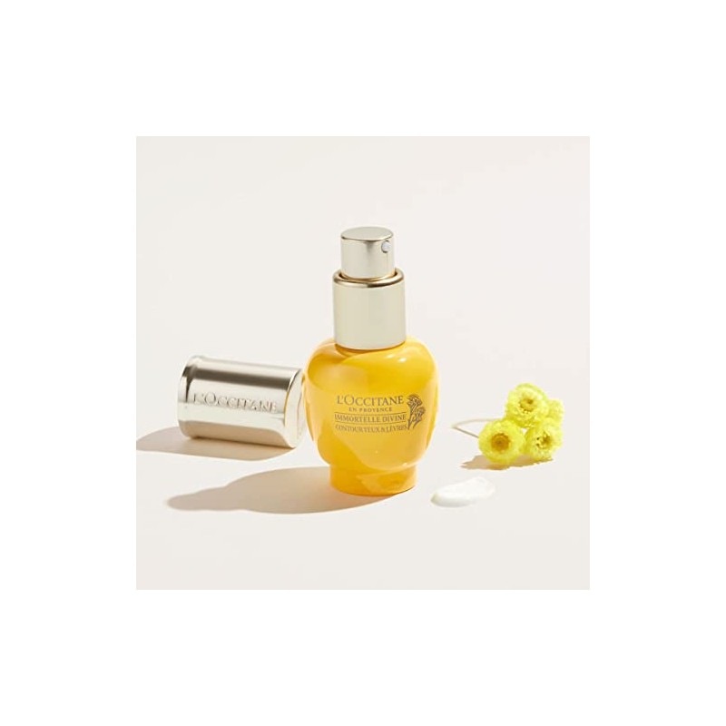 Suero Para Ojos y Labios Divine Immortelle LOccitane, 15ml