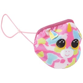 Ty UK Ltd Fantasia Unicorn Beanie Boo Face Mask, multicoloured, one size