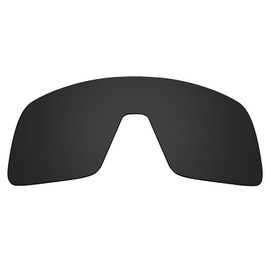 Alphax Stealth Black Polarized Replacement Lenses for Oakley Sutro S OO9462