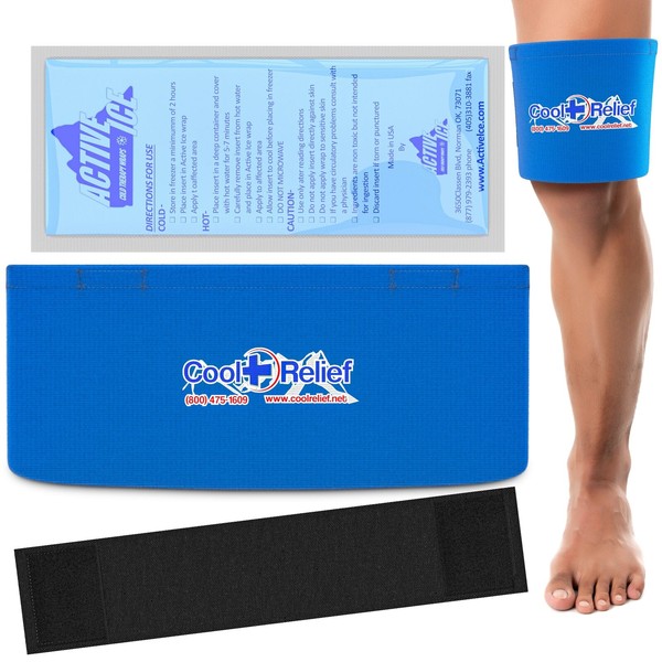 COOL + RELIEF WWW.COOLRELIEF.NET Soft Gel Universal Ice and Heat