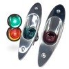 Pactrade Marine Boat Navigational Side Bow Tear Drop Lights Stainless