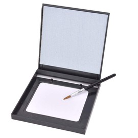 Hapivida Mini Water Artist Board Drawing Set, Water Brush Pen Reusable Inkless Sketch Pad, Mini Zen Buddha Painting Board for Artists, Drawing, Relaxation, Meditation, Sketch