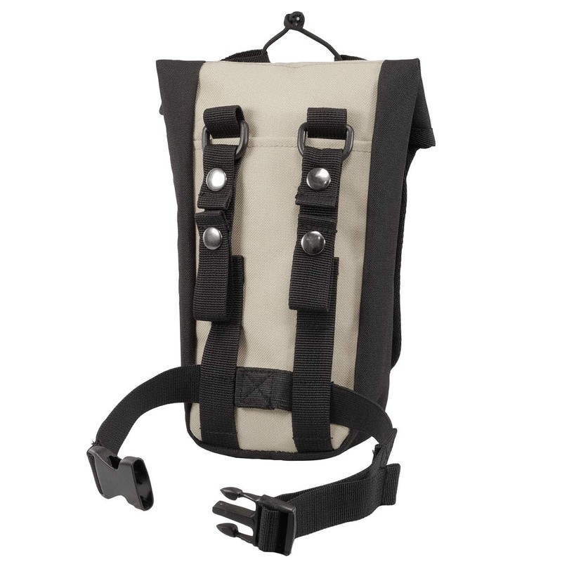 Komine SA-245 13004 Waterproof Belt Pouch for Motorcycles, Beige, Free