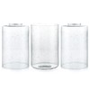Skelang Clear Glass Shade, Seeded Light Shade, Lampshade with 1-5/8