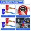 R1234yf Adapter, Adjustable 1234yf Adapter, High/Low Pressure Side R1234yf Quick