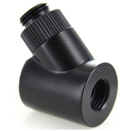 Monsoon Lightport Rotary Angles 16/10mm (OD 5/8") 45° - liquid cooling system connecting adapter