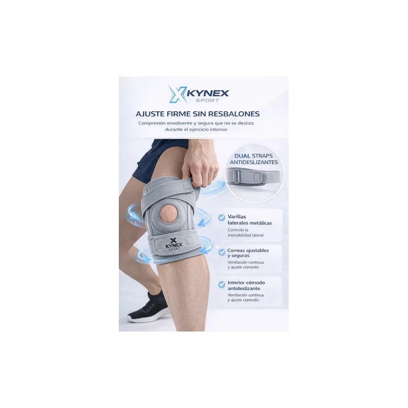 Rodillera Deportiva Compresion Para Rodilla Gym Soporte Kyne