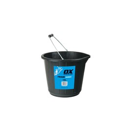 OX Trade 15L Black Bucket